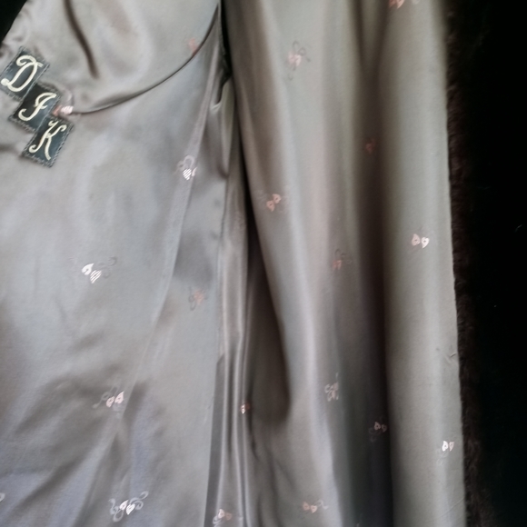 Katzman Fur (?) Coat Rust Brown - Picture 6 of 9